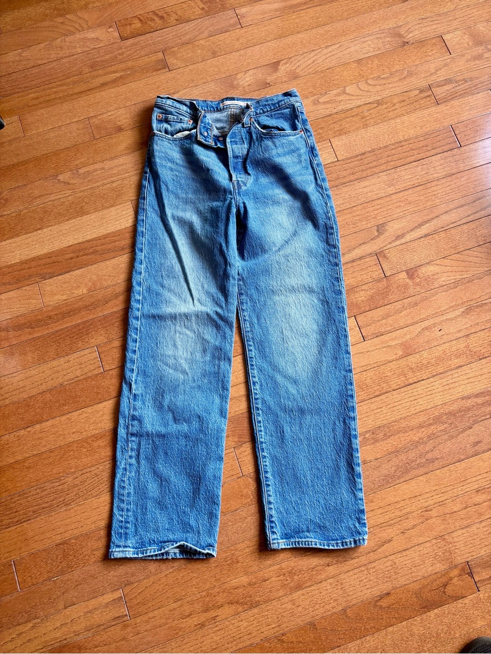 LEVIS Ribcage Straight-Leg Ankle 27” - Picture 3 of 9